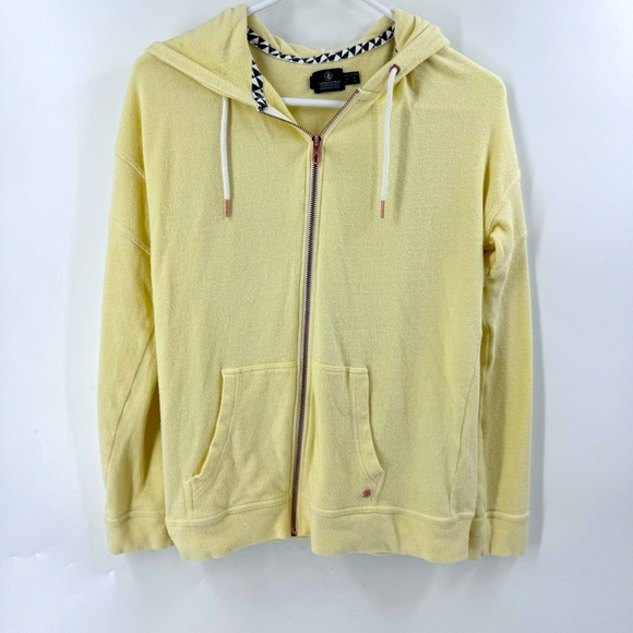 Volcom‎ Longsleeve Lined In Hoodie / Sweatshirt - Picture 3 of 9